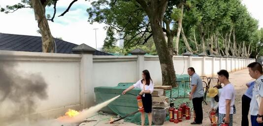 婺州古城安全生產(chǎn)月之消防演練——愛護生命，防患未“燃”